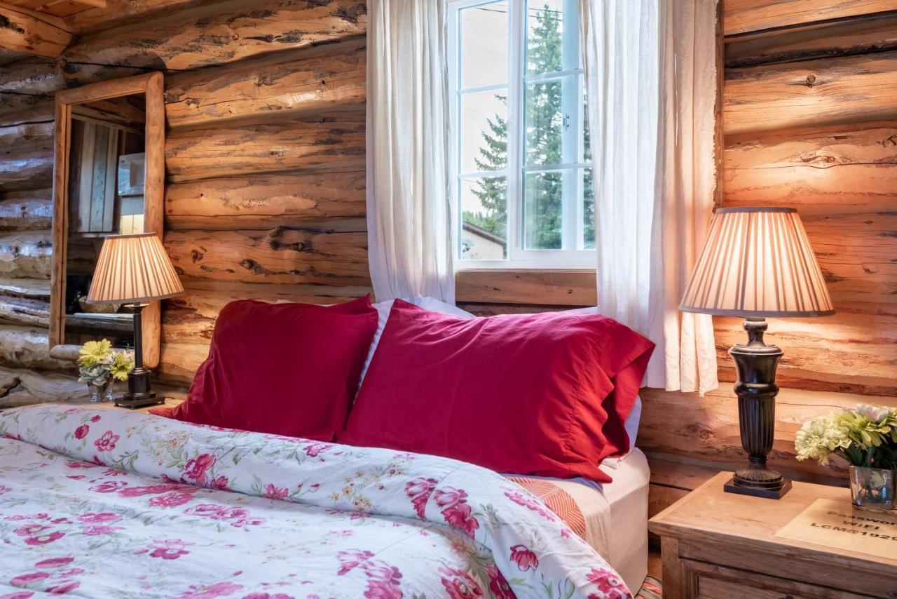 Log Cabin Motel Pinedale Eksteriør billede