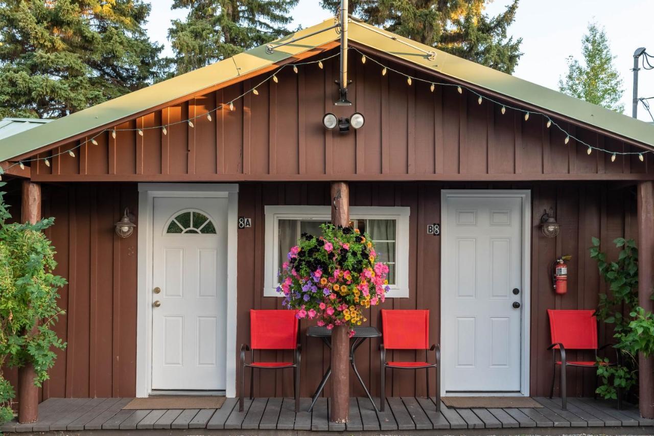 Log Cabin Motel Pinedale Eksteriør billede
